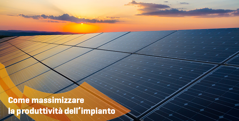 Energie Italiane - Massimizzare la produttività di un impianto